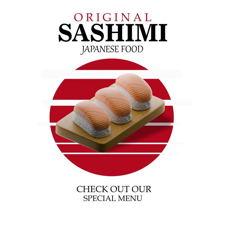 PSD sashimi à l'origine