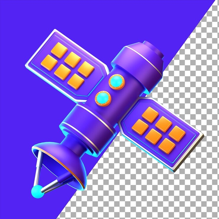 PSD satélite en 3d