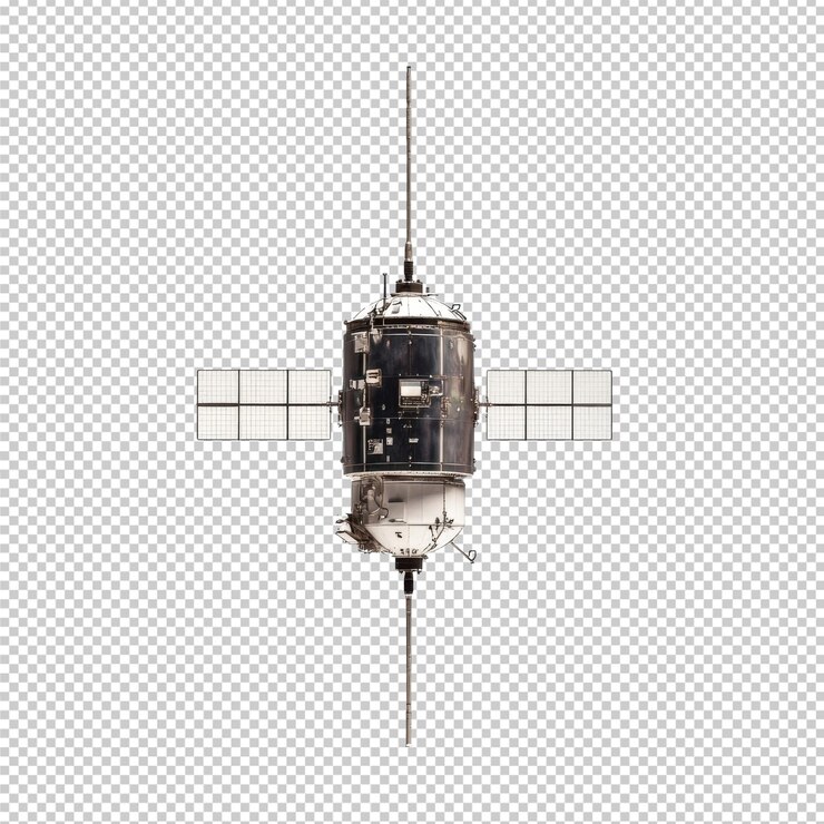 PSD satellites avancés de communication, de navigation et de technologie spatiale scientifique à fond transparent