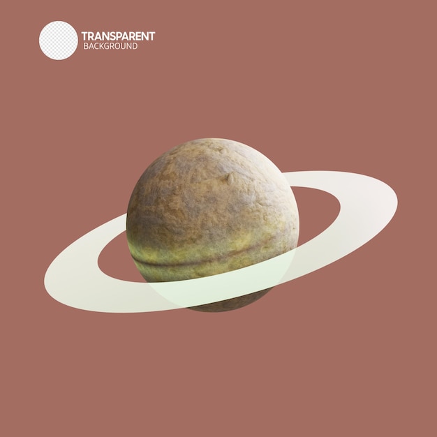 Saturno y su órbita