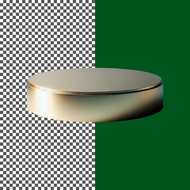Saubere Plattform für Produktfotografie auf durchsichtigem Hintergrund png psd