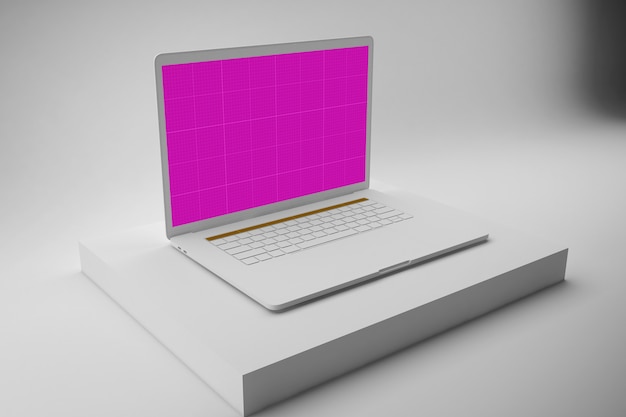 Sauberes Laptop-Modell