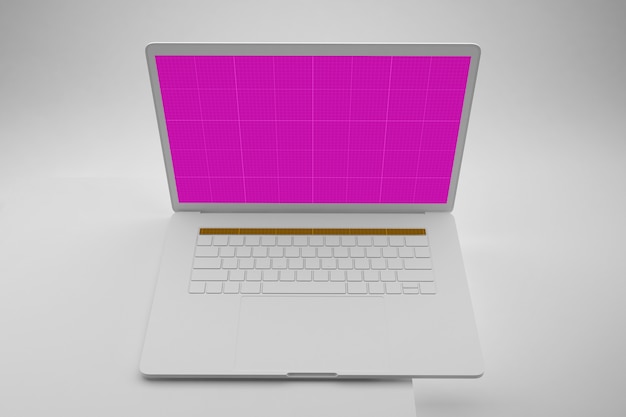 Sauberes Laptop-Modell