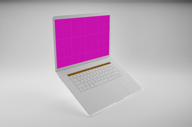 Sauberes Laptop-Modell