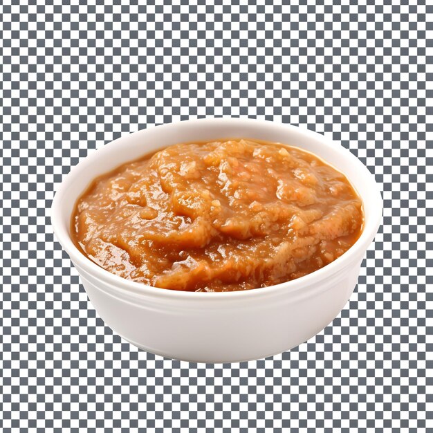 PSD sauce au piment makhani psd isolée sur un fond transparent