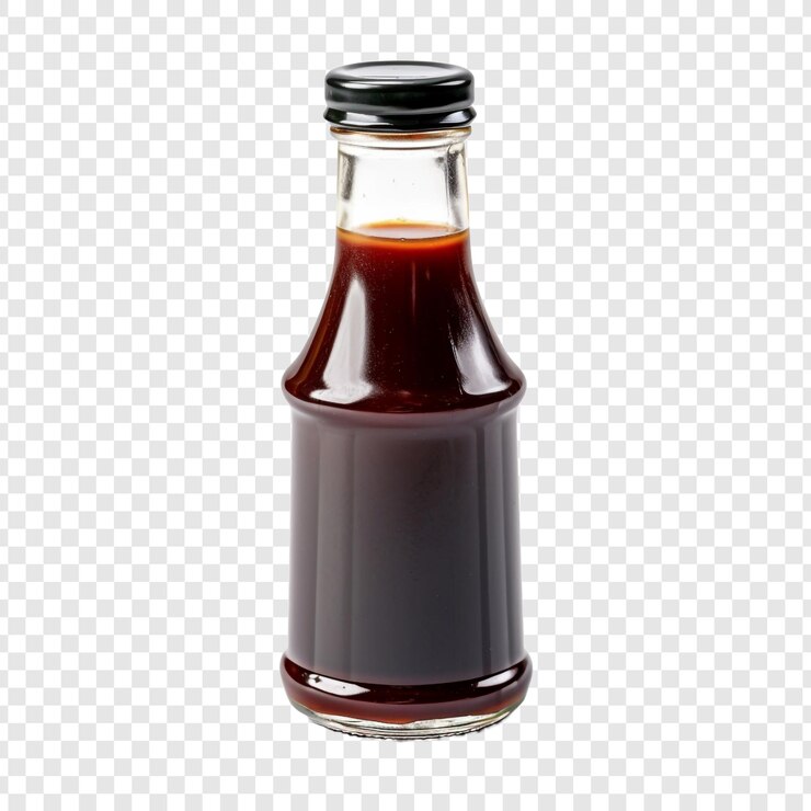 PSD sauce hoisin isolée sur fond transparent