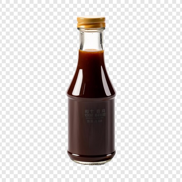 PSD sauce d'hoisin isolée sur un fond transparent