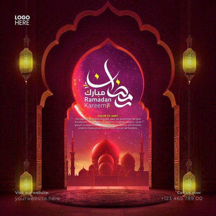 Saudações de Ramadan Kareem