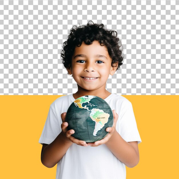 PSD sauvez la terre illustration png