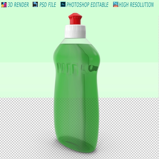 Le savon de cuisine 3D