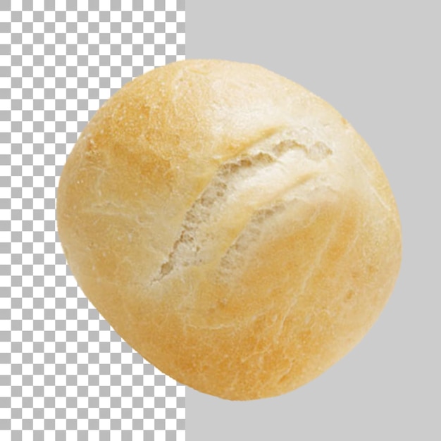PSD savoureux pain roulé en vue de dessus adapté à votre projet de pâtisserie