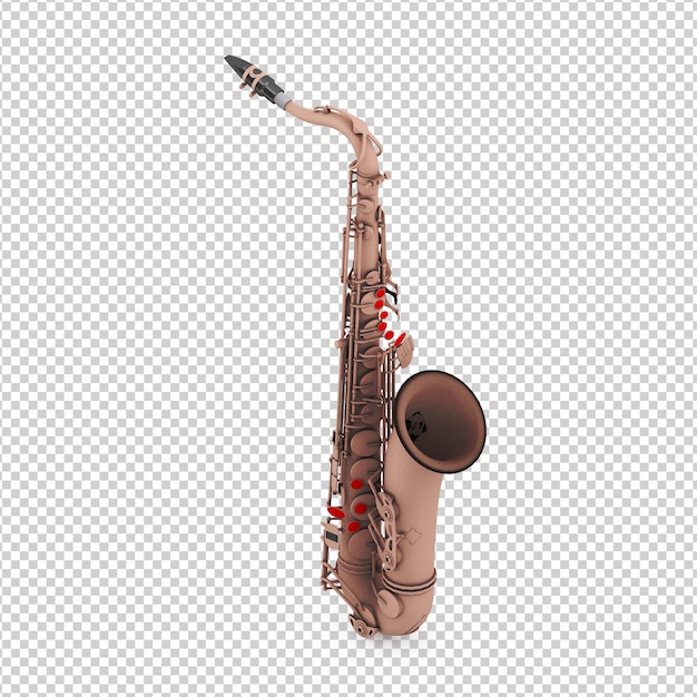 PSD saxofone isométrico