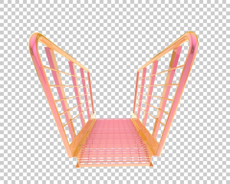 PSD scale isolate su sfondo trasparente 3d rendering illustrazione