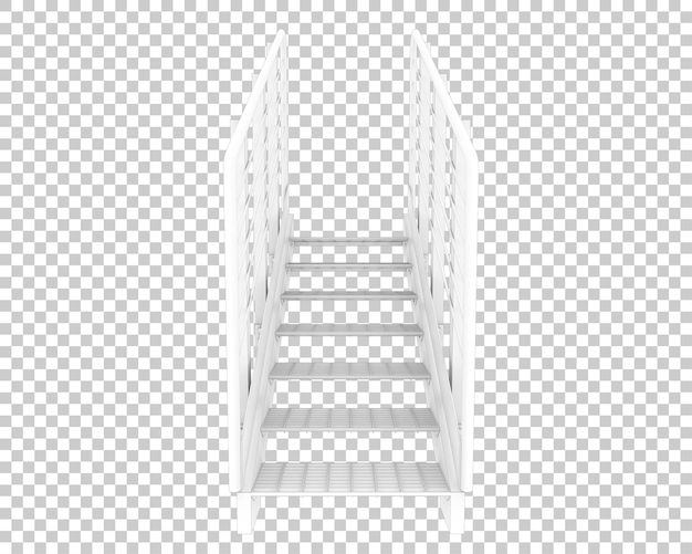 Scale isolate su uno sfondo trasparente illustrazione di rendering 3D