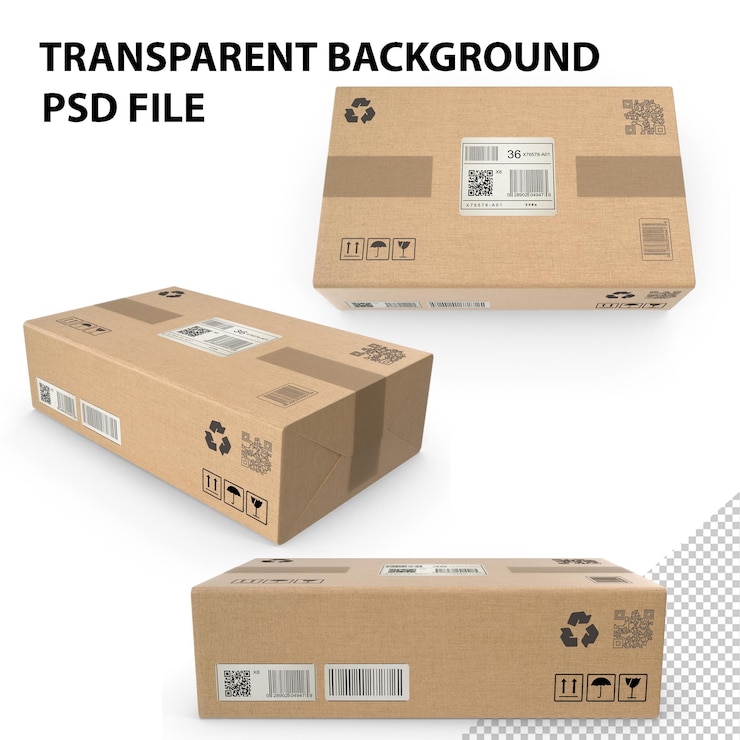 PSD scatola di carico png