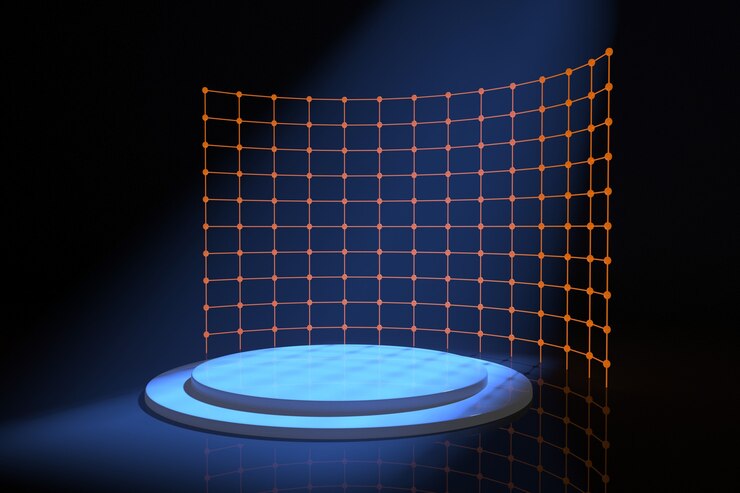 Scena di sfondo astratta per il rendering della visualizzazione del prodotto