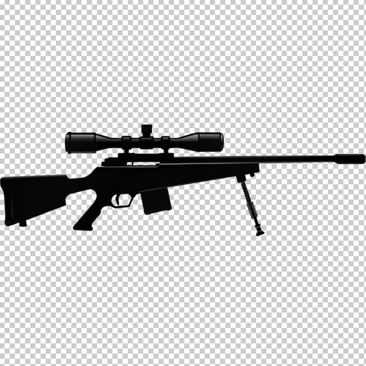 PSD scharfschützengewehr silhouette schusswaffe