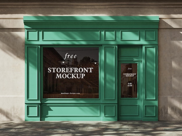 Schaufenster Mockup