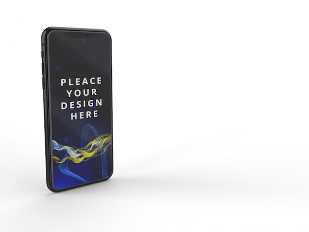 Schermata Telefono Mockup File PSD