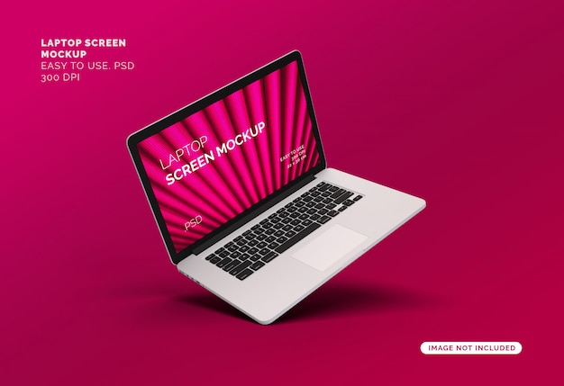 Schermo del laptop Mock-up