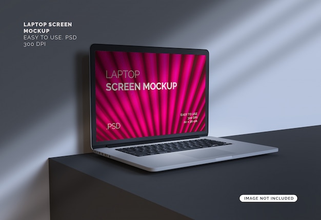 Schermo del laptop Mock-up