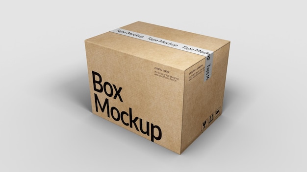 Schifffahrtscontainer-Mockup