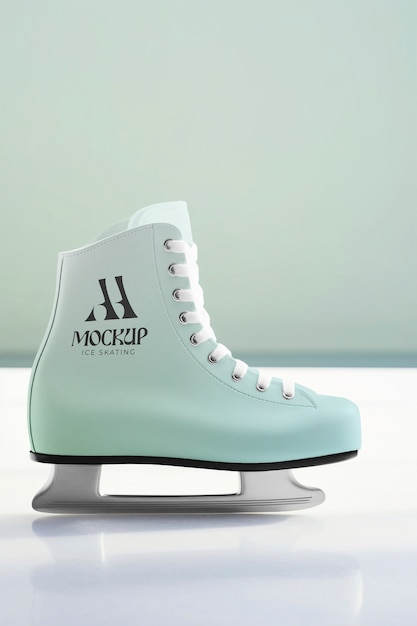 PSD schlittschuh-mockup-design