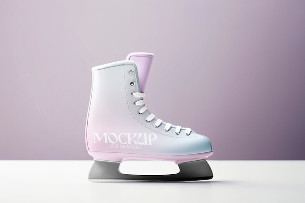 PSD schlittschuh-mockup-design