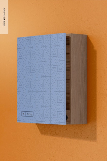 Schlüsselkasten Mockup Seitenansicht