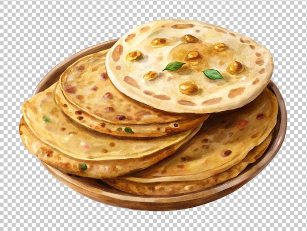 PSD schmackhafte aloo oder kartoffelparatha