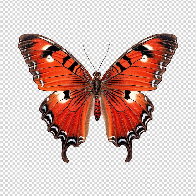 Schmetterling png isoliert auf durchsichtigem hintergrund