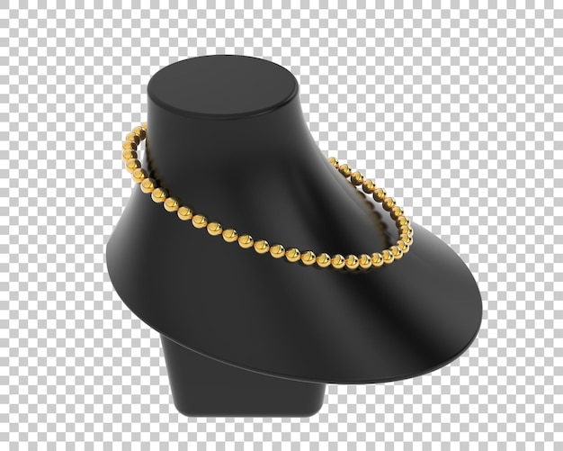 Schmuck isoliert auf dem Hintergrund 3D-Rendering-Illustration