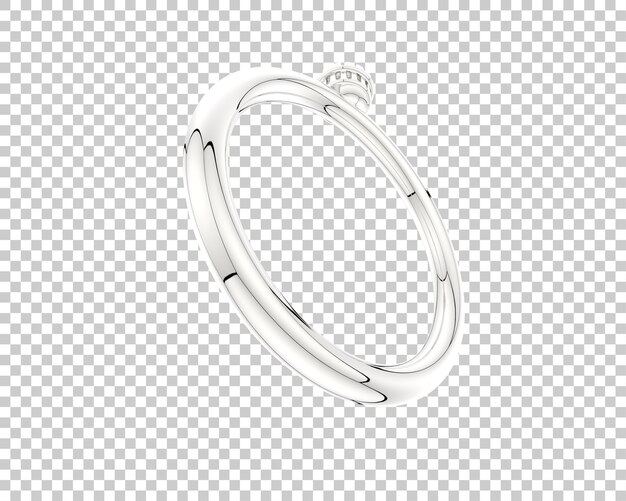Schmuck isoliert auf dem Hintergrund 3D-Rendering-Illustration