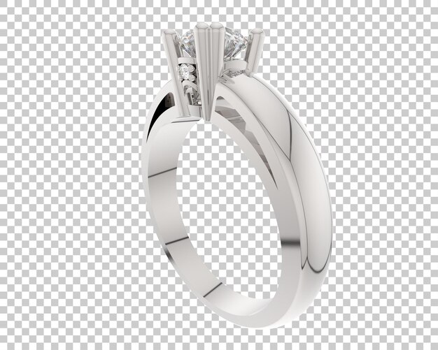 Schmuck isoliert auf dem Hintergrund 3D-Rendering-Illustration