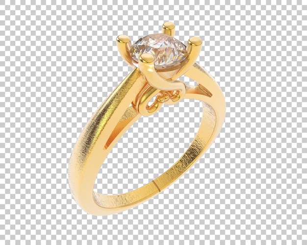 Schmuck isoliert auf dem Hintergrund 3D-Rendering-Illustration