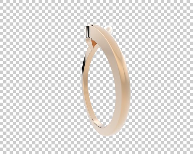 Schmuck isoliert auf dem Hintergrund 3D-Rendering-Illustration