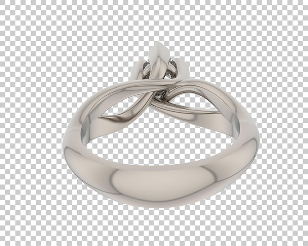 Schmuck isoliert auf dem Hintergrund 3D-Rendering-Illustration