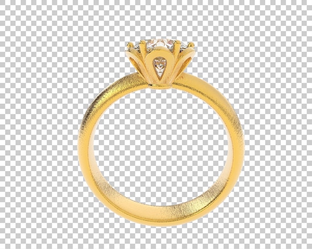 Schmuck isoliert auf dem Hintergrund 3D-Rendering-Illustration
