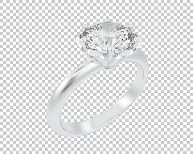 Schmuck isoliert auf dem hintergrund 3d-rendering-illustration