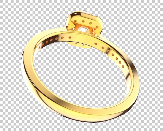 Schmuck isoliert auf dem Hintergrund 3D-Rendering-Illustration