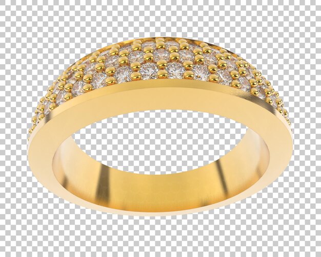 Schmuck isoliert auf dem Hintergrund 3D-Rendering-Illustration