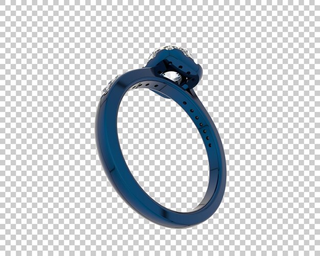 Schmuck isoliert auf dem Hintergrund 3D-Rendering-Illustration