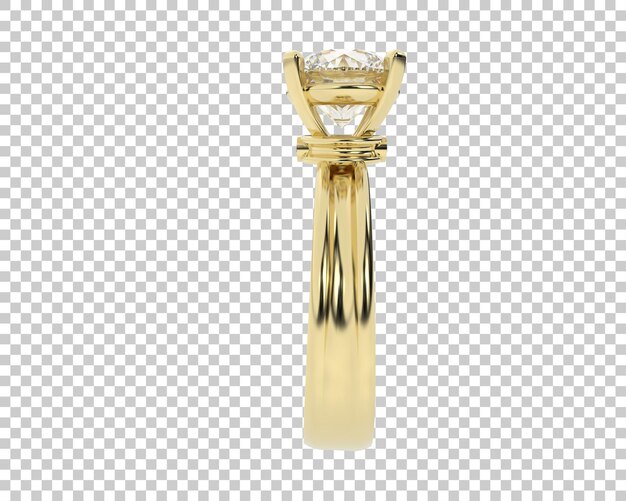 Schmuck isoliert auf dem Hintergrund 3D-Rendering-Illustration