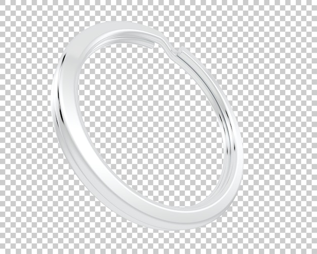 Schmuck isoliert auf dem Hintergrund 3D-Rendering-Illustration