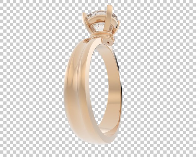 Schmuck isoliert auf dem Hintergrund 3D-Rendering-Illustration