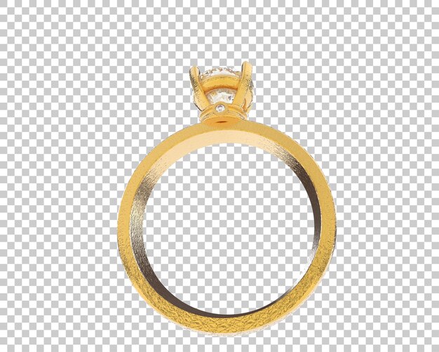 Schmuck isoliert auf dem Hintergrund 3D-Rendering-Illustration