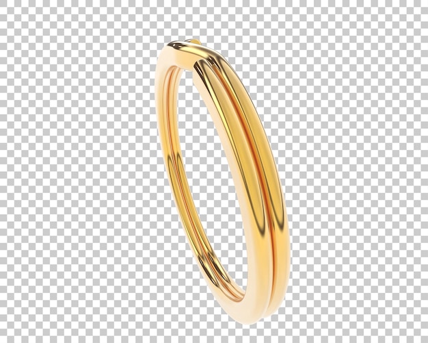 Schmuck isoliert auf dem Hintergrund 3D-Rendering-Illustration