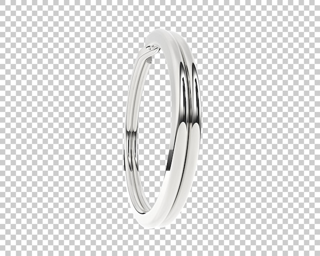 Schmuck isoliert auf dem Hintergrund 3D-Rendering-Illustration