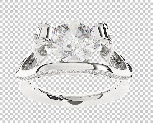 Schmuck isoliert auf dem Hintergrund 3D-Rendering-Illustration