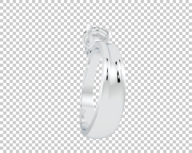 Schmuck isoliert auf dem Hintergrund 3D-Rendering-Illustration